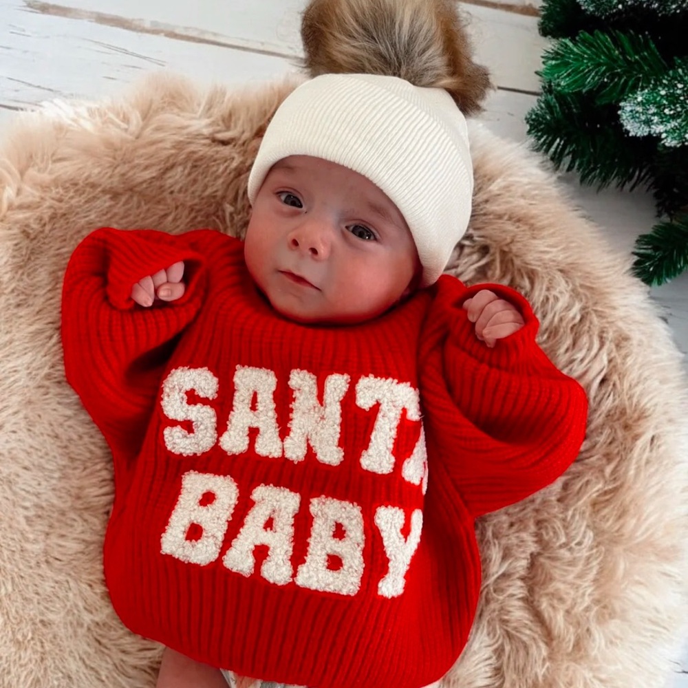 NWOT Santa Baby Sweatshirt